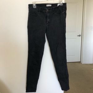 Abercrombie black skinny jeans